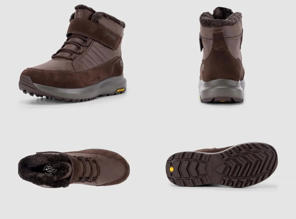 FitVille Herren CozyCore Winterstiefel V8 - 19