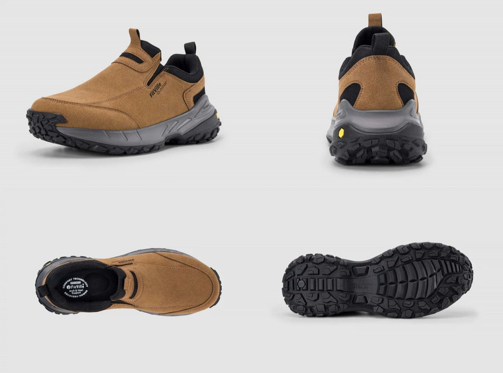 FitVille Herren Low - Top LugMax Outdoor Slip - On V3 - 8