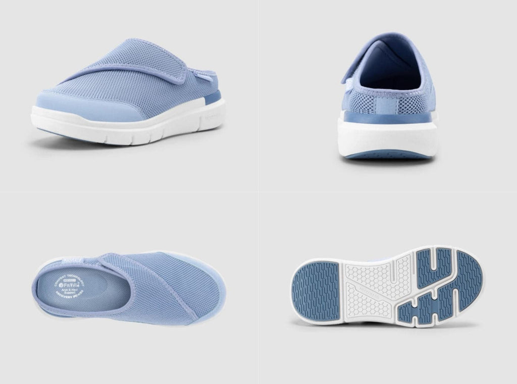 FitVille Damen EasyTop Diabetikerslipper V5 - 14