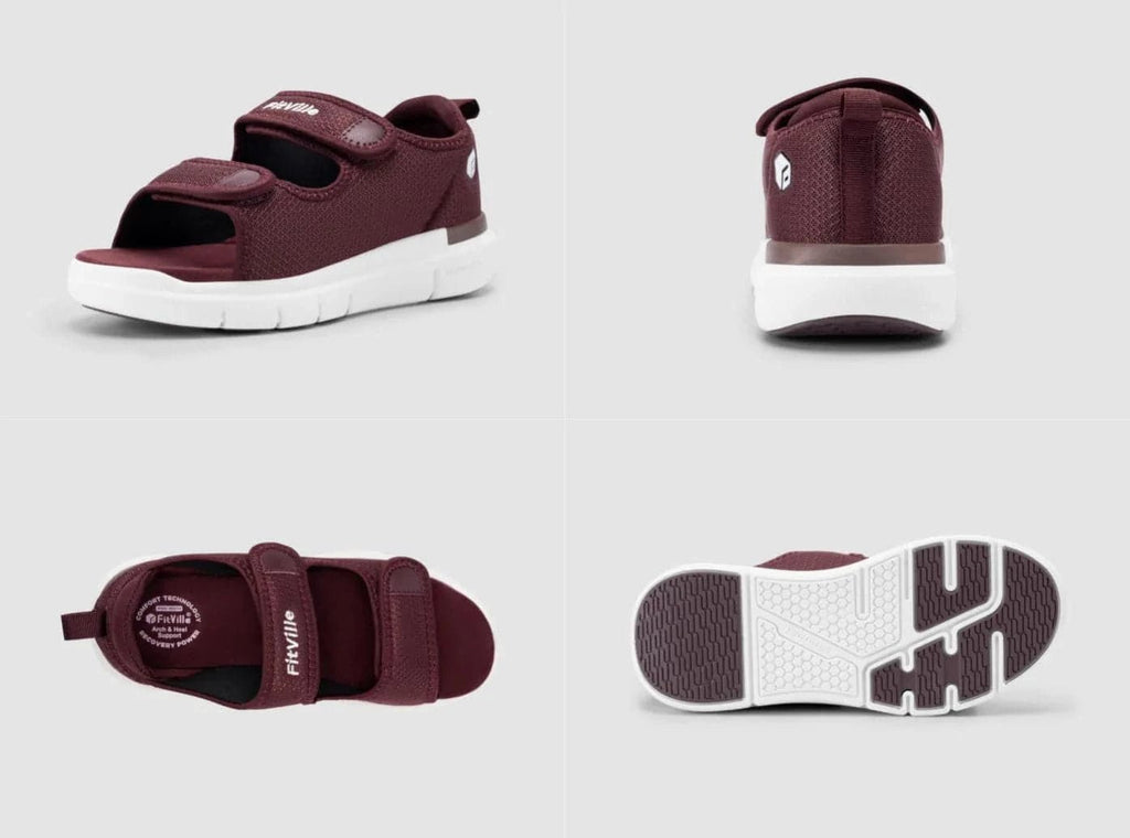 FitVille Damen EasyTop Regenerations Sandalen V3 - 7