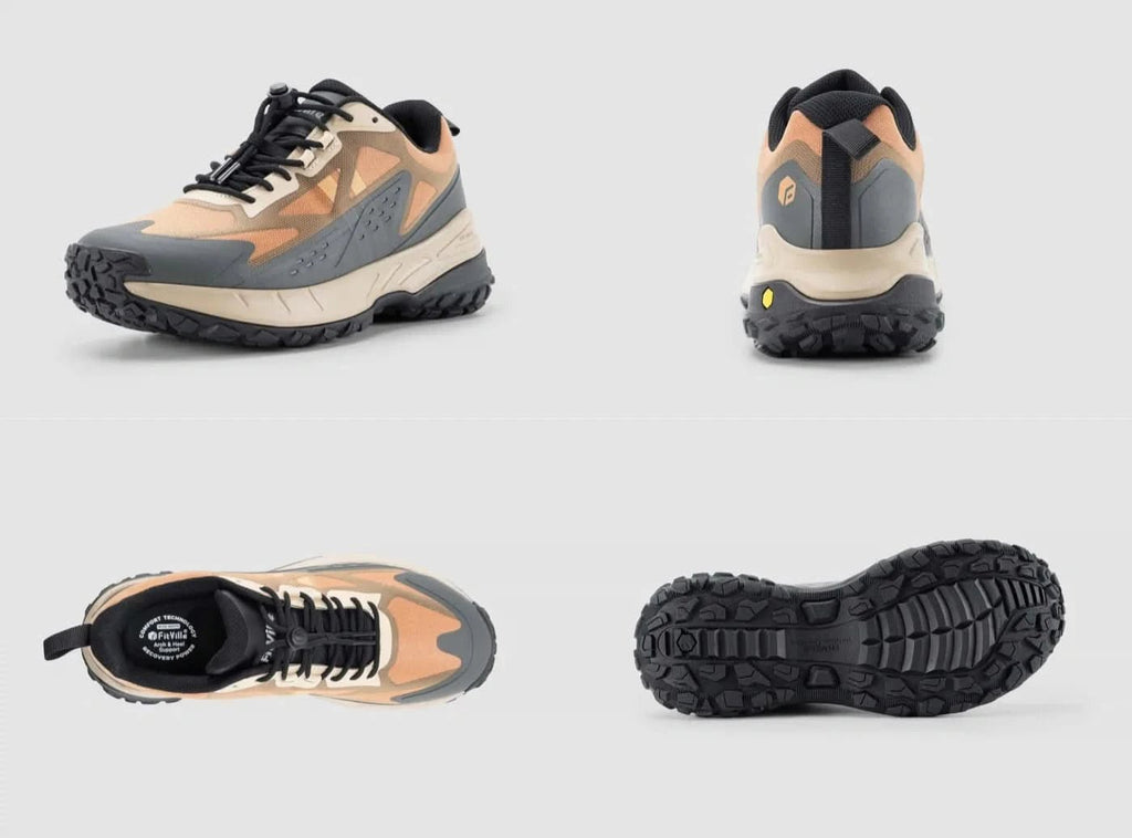 FitVille Herren Low - Top LugMax Wanderschuhe V2 - 17