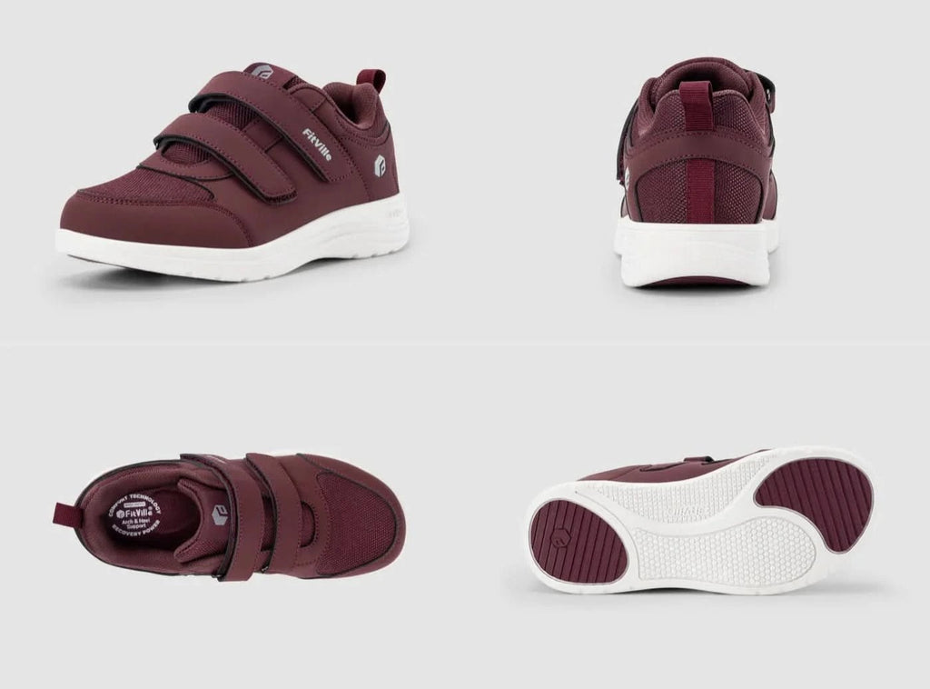 FitVille Damen EasyTop StrapEase Diabetikerschuhe V6 - 8