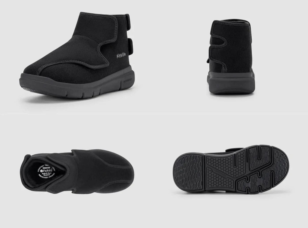 FitVille Herren EasyTop Diabetiker Winterstiefel V2 - 9