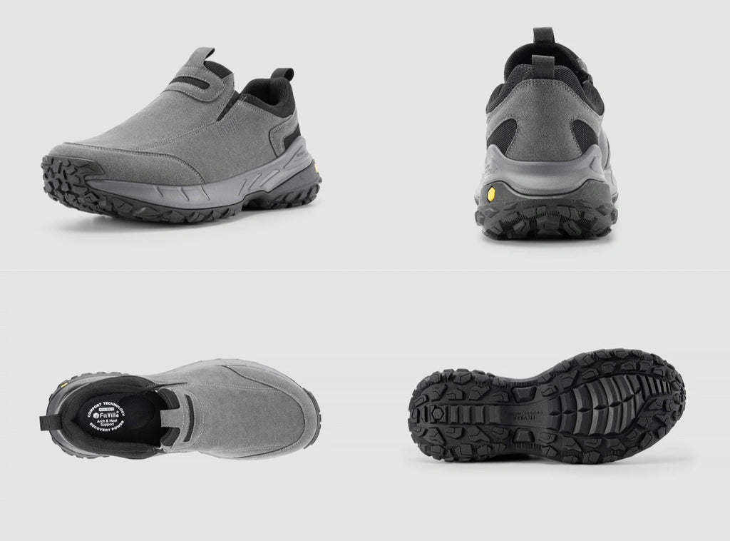 FitVille Herren Low - Top LugMax Outdoor Slip - On V3 - 26