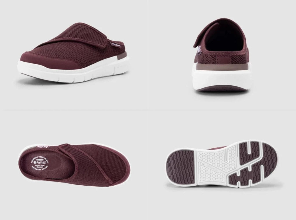 FitVille Damen EasyTop Diabetikerslipper V5 - 7