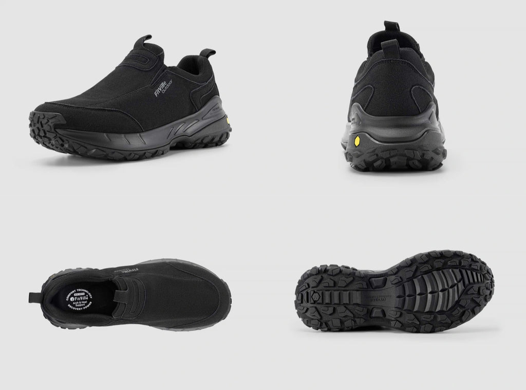 FitVille Herren Low - Top LugMax Outdoor Slip - On V3 - 17