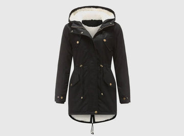 FitVille Damen Winter Parka mit Kapuze - 1