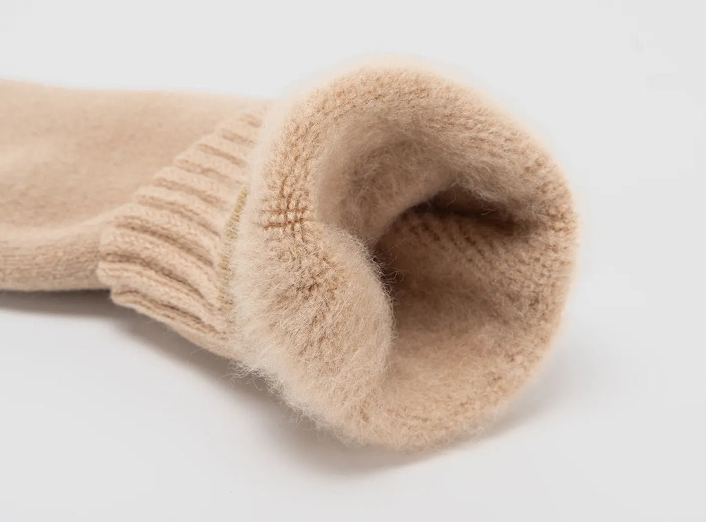 FitVille Damen Cozy Winter Fleece - gefüttert Crew Socken 3 - Paar Bundle - 6