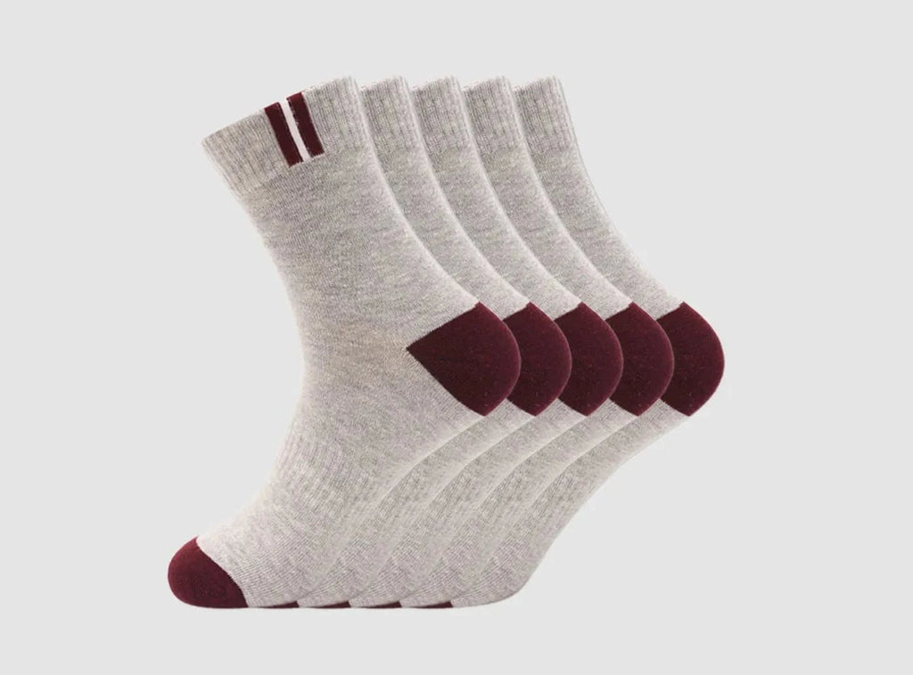 FitVille Herren Business Lange Socken 5 - Paar Bundle - 9
