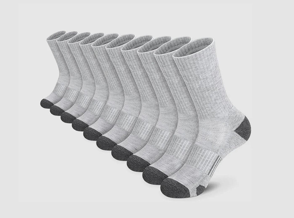 FitVille SportStep Athletic Mid Socken 5 - Paar Bundle (für Herren) - 15