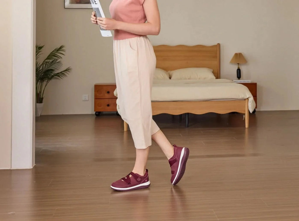 FitVille Damen EasyTop StrapEase Diabetikerschuhe V11 - 12