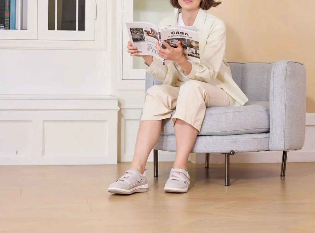 FitVille Damen EasyTop StrapEase Diabetikerschuhe V11 - 22