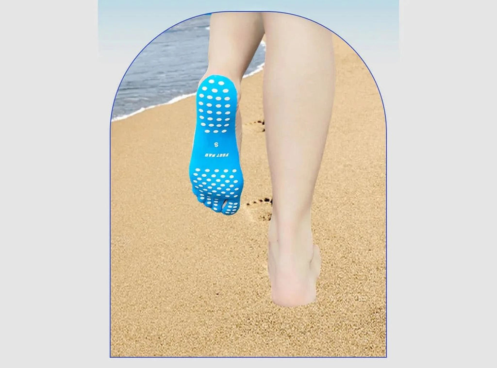 FitVille Sommer rutschfeste Strandeinlagen (3 - Paar - Paket) - 2