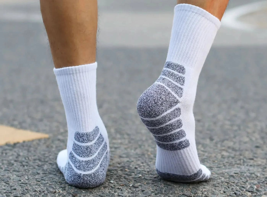 FitVille Herren Mid - Calf Athletic Socken 3 - Paar Bundle - 15