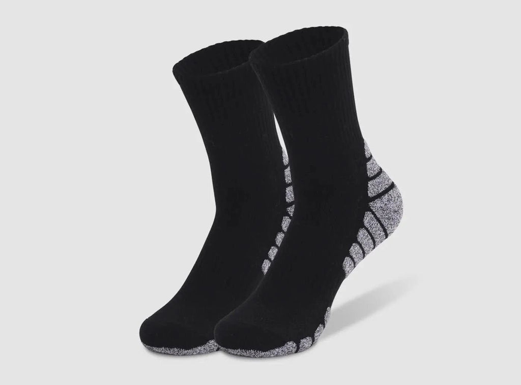 FitVille Herren Mid - Calf Athletic Socken 3 - Paar Bundle - 19