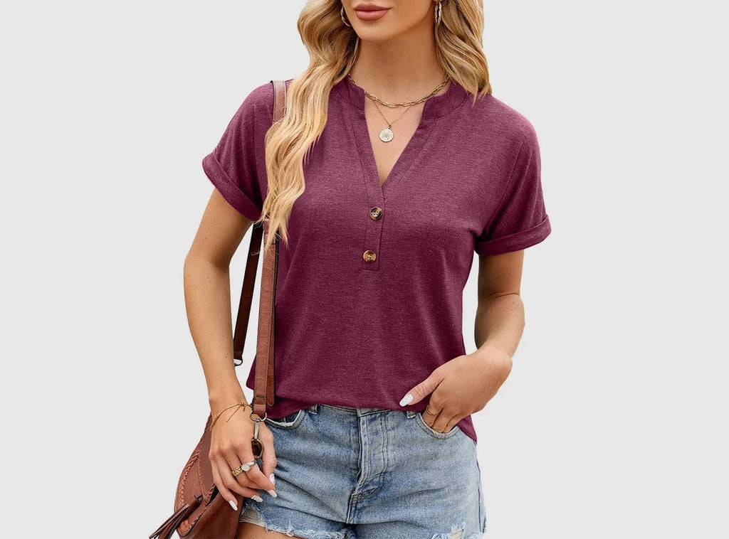 FitVille Damen Easy Breezy Top V1 - 1