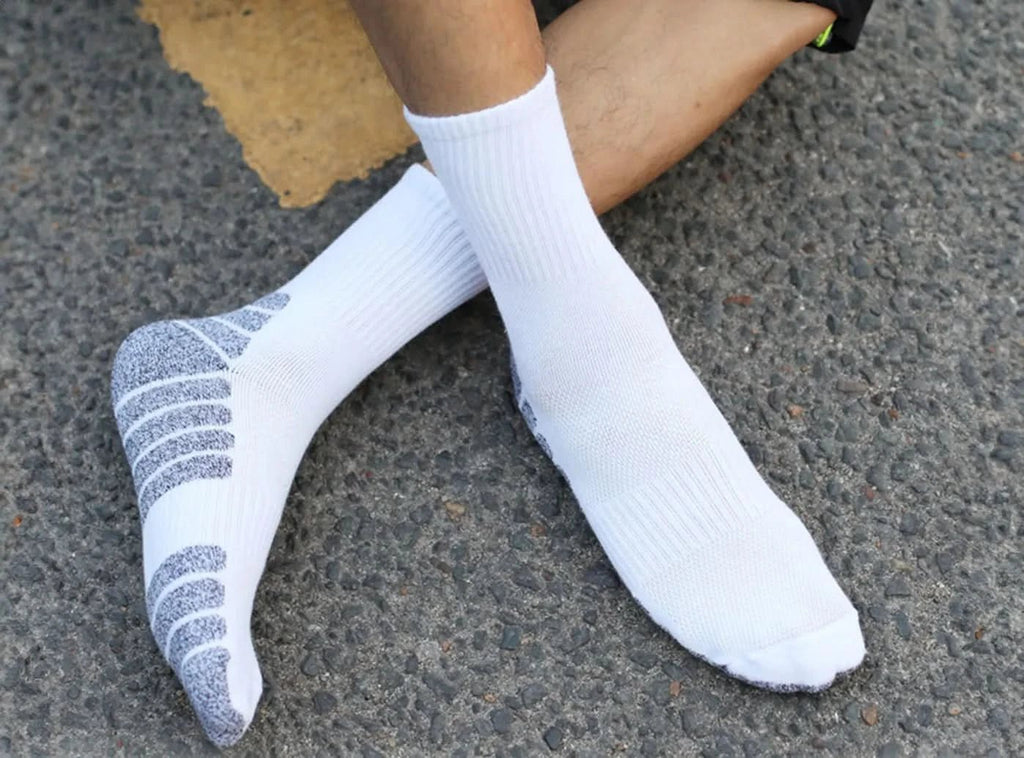 FitVille Herren Mid - Calf Athletic Socken 3 - Paar Bundle - 16