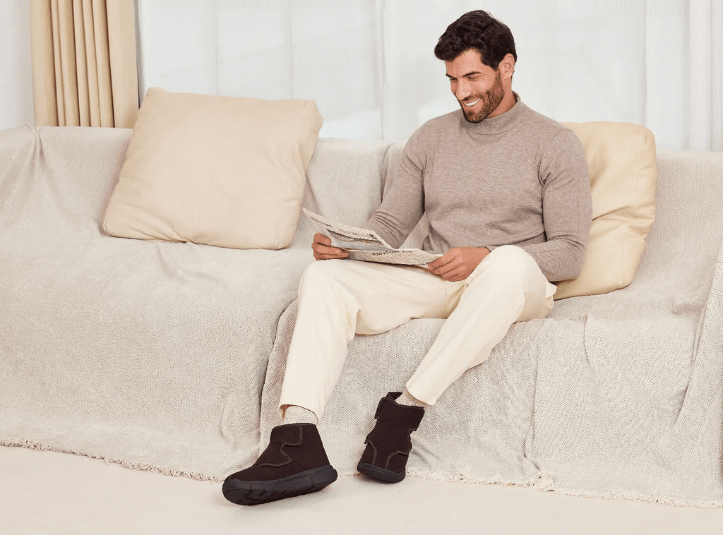 FitVille Herren EasyTop Diabetiker Winterstiefel V2 - 12