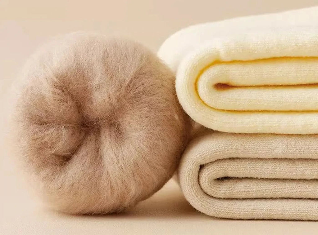 FitVille Damen Cozy Winter Fleece - gefüttert Crew Socken 3 - Paar Bundle - 3