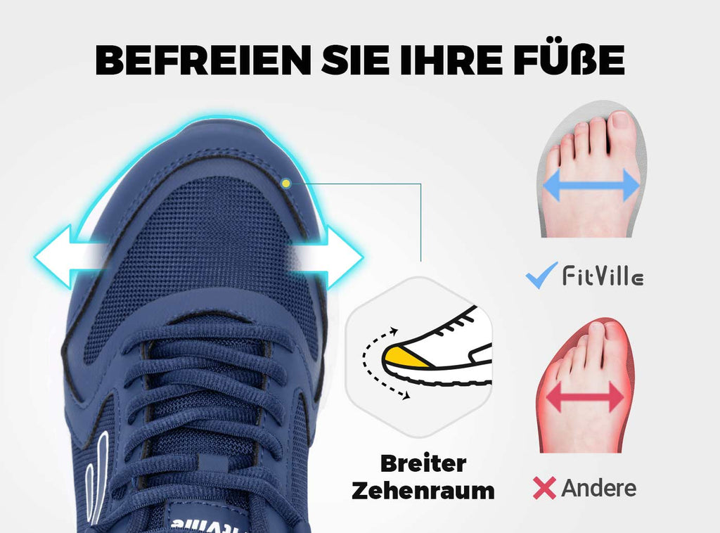 FitVille Damen Rebound Core Wanderschuhe V7 - 3