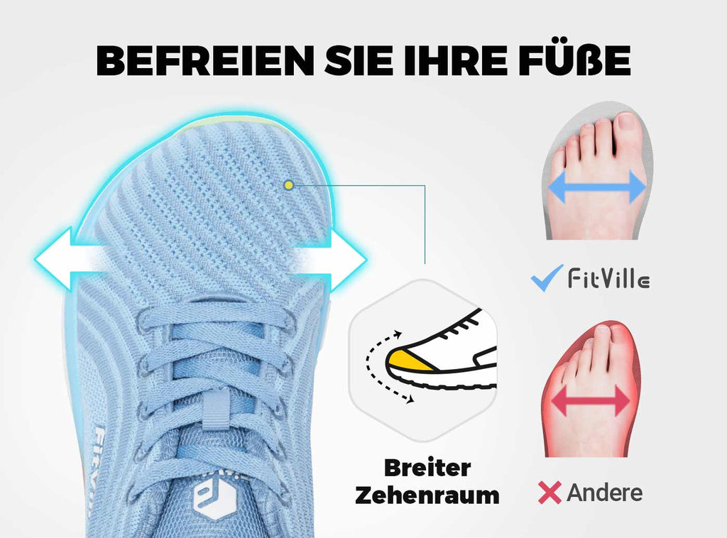 FitVille Damen FlowCore Laufschuhe V2 - 11