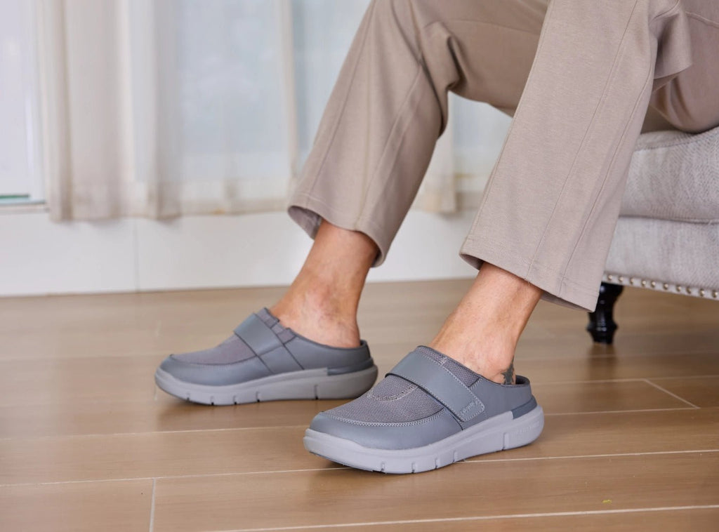 FitVille Herren EasyTop Diabetikerslipper V1 - 20