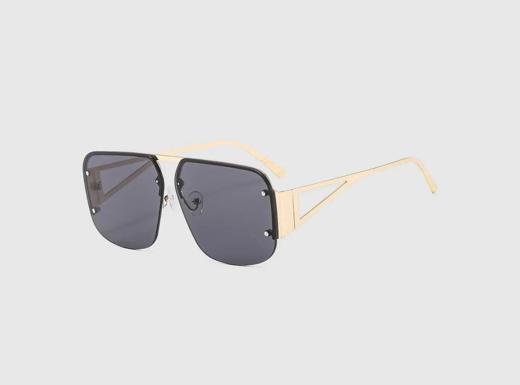 FitVille Premium Metall Semi - Rimless - Sonnenbrille - 1