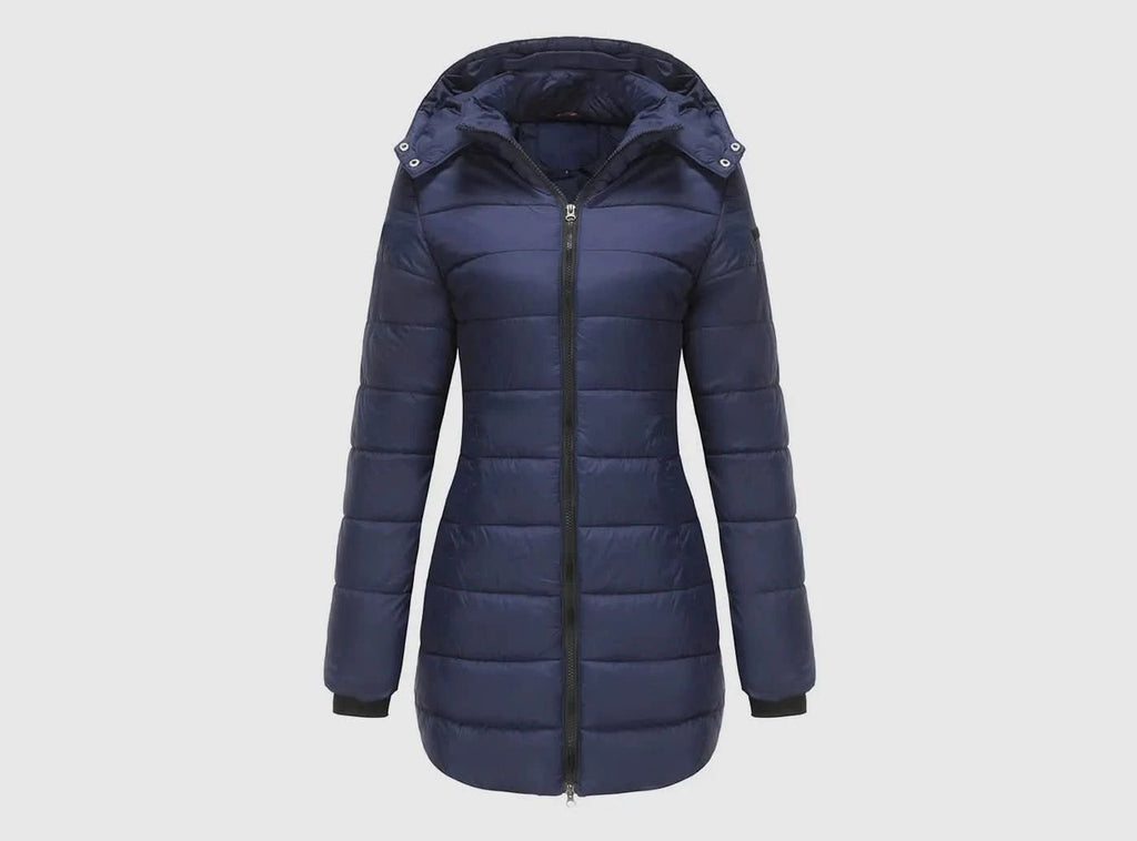 FitVille Damen Parka mit abnehmbarer Kapuze - 1