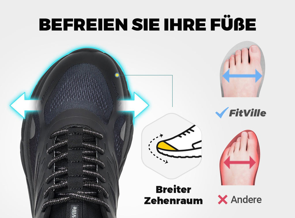 FitVille Herren Rebound Neo Wanderschuhe V3 - 12