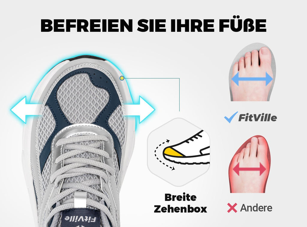 FitVille Herren Rebound Neo Wanderschuhe V6 - 3