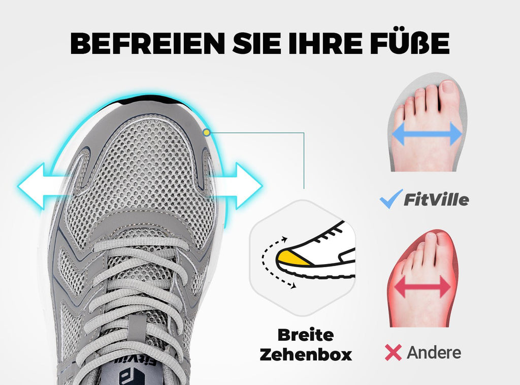FitVille Herren Rebound Neo Wanderschuhe V7 - 21