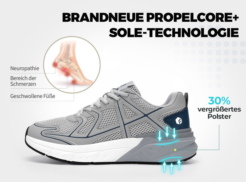 FitVille Herren Rebound Neo Wanderschuhe V7 - 13