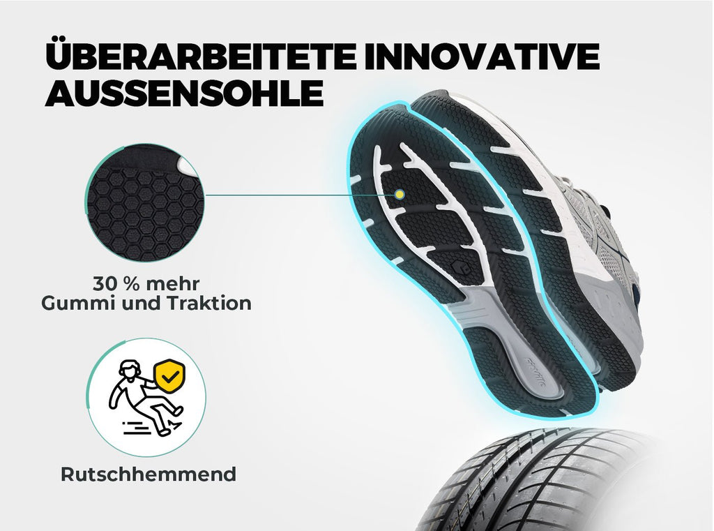 FitVille Herren Rebound Neo Wanderschuhe V7 - 25