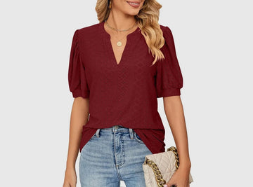 FitVille Damen Vacay Vibes Top - 1