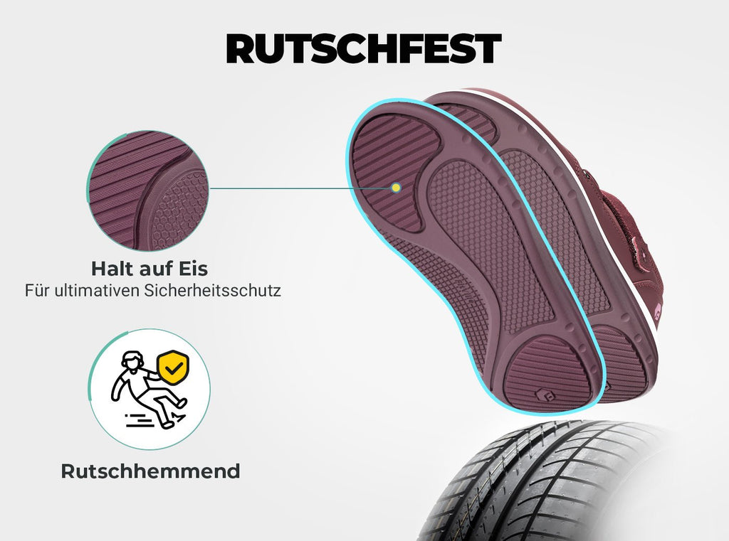 FitVille Damen EasyTop StrapEase Diabetikerschuhe V11 - 17