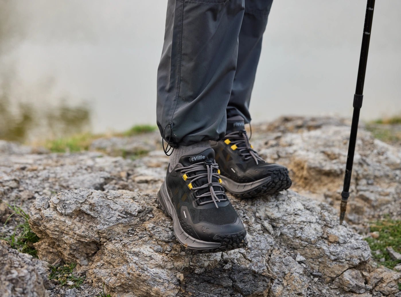 Wanderschuhe Herren Wasserdicht Low-Top CreekCross V1|FitVilleDE