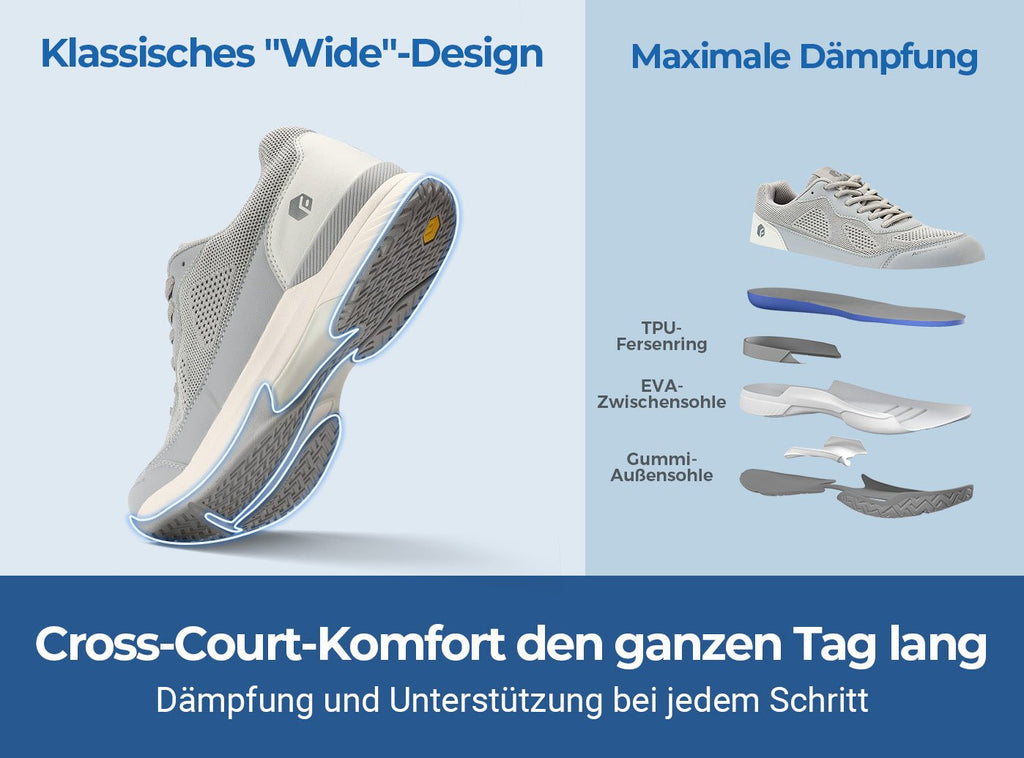 FitVille Herren Court Tennis Amadeus V2 - 28