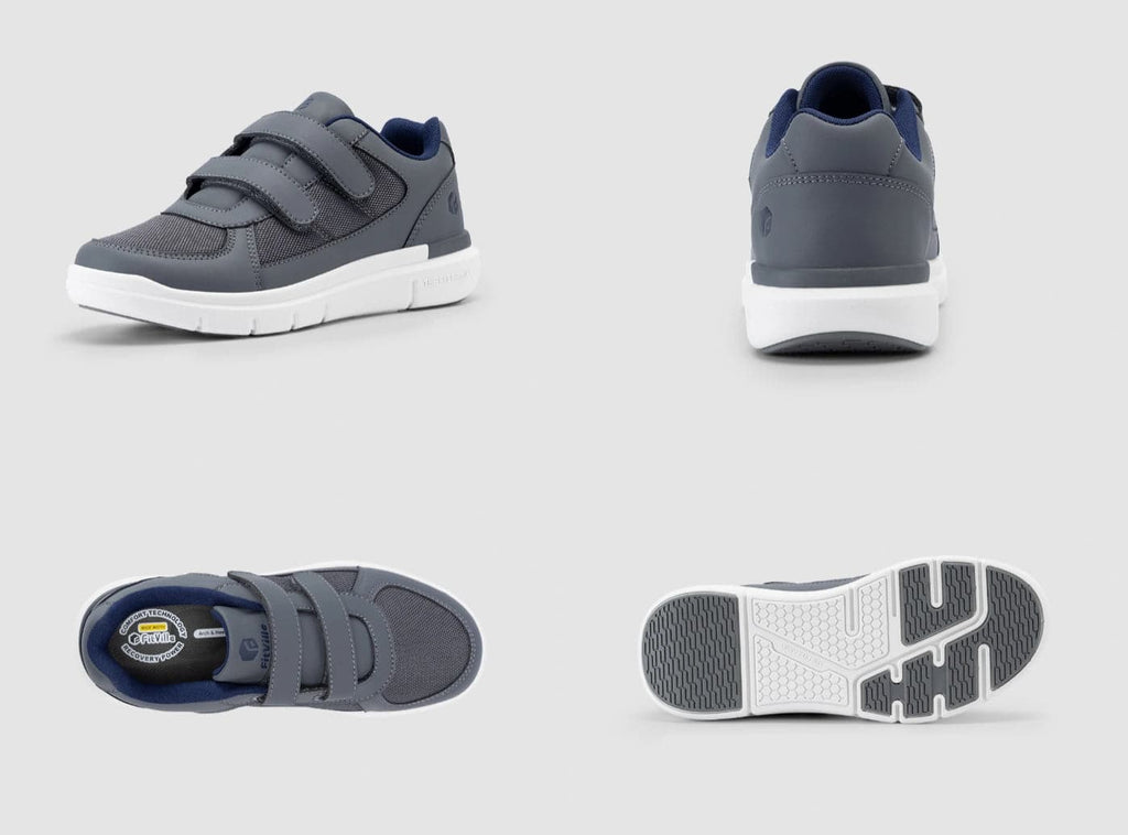 FitVille Herren EasyTop StrapEase Diabetikerschuhe V3 - 15