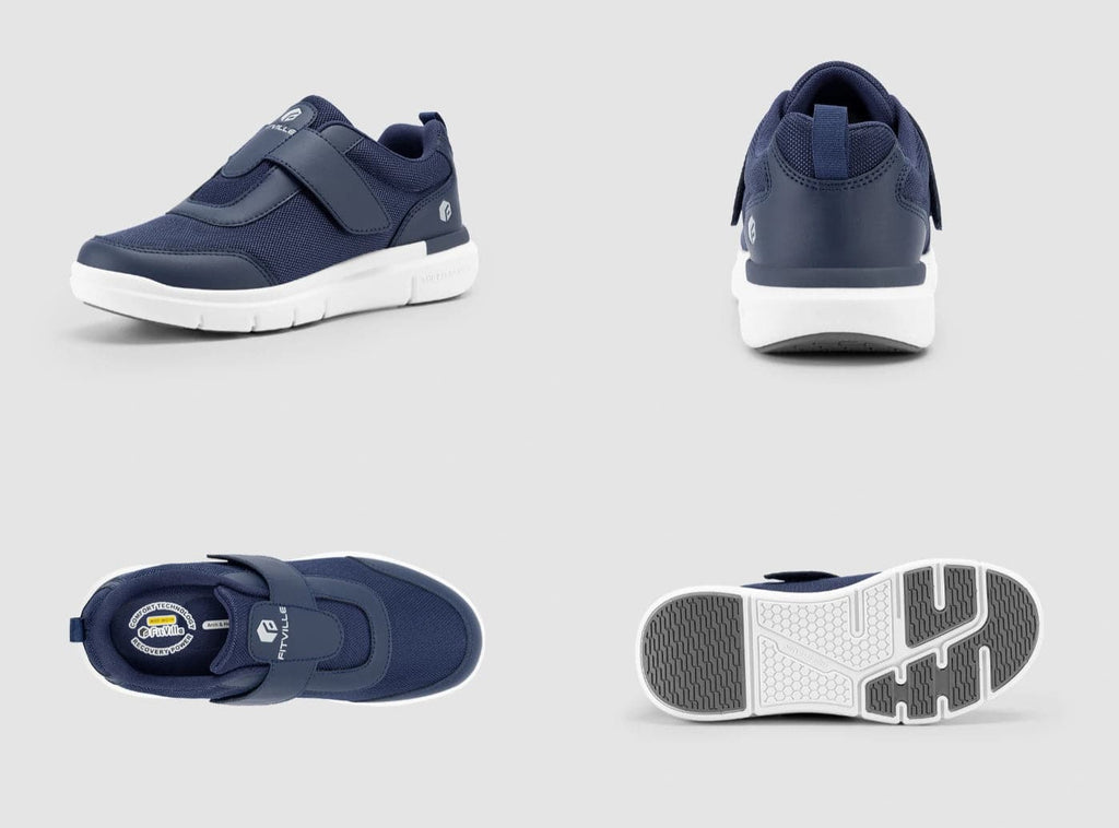 FitVille Herren EasyTop StrapEase Diabetikerschuhe V4 - 7