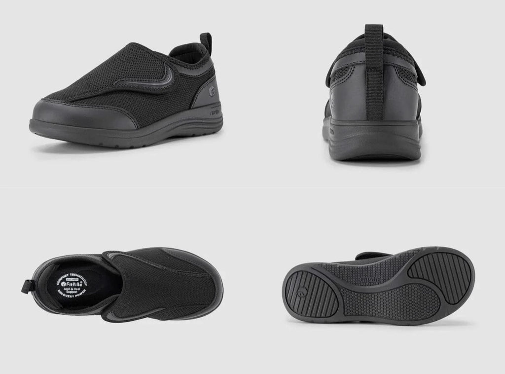 FitVille Damen EasyTop Wings Diabetikerschuhe V9 - 23