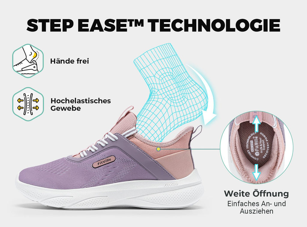 FitVille Damen ZephyrLite Wanderschuhe V1 - 12