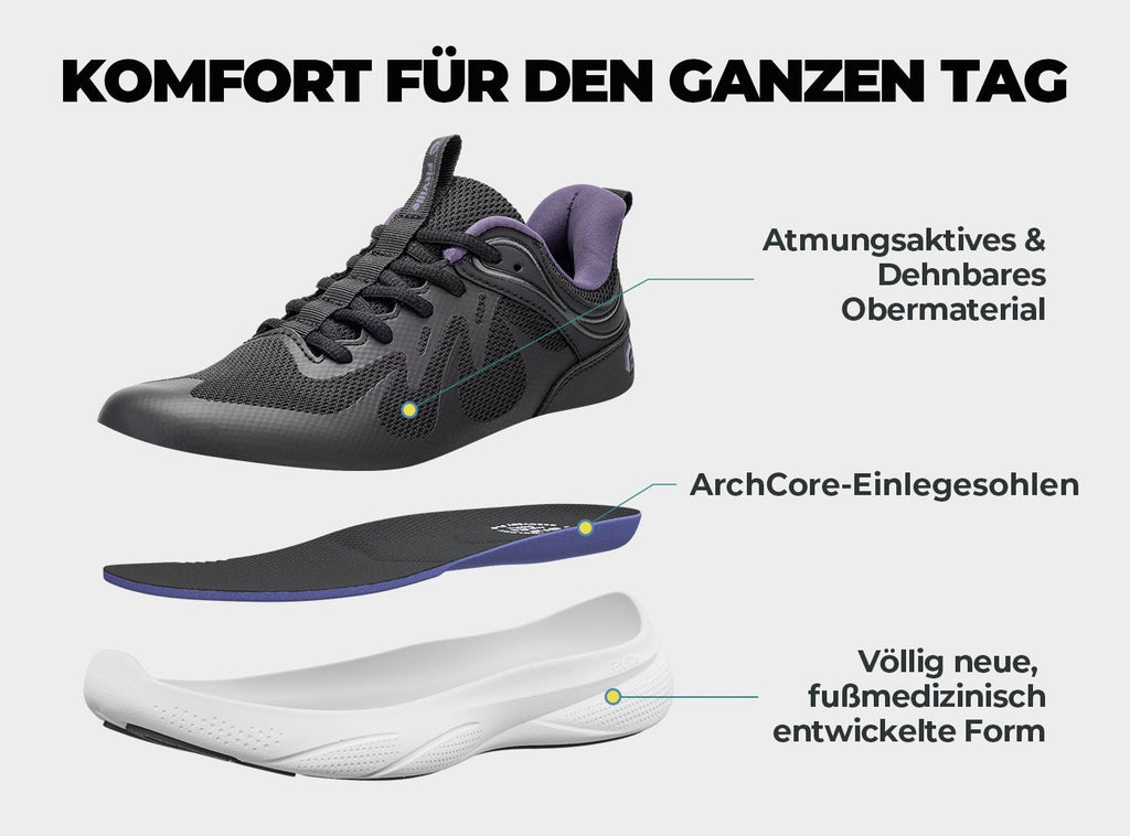 FitVille Damen ZephyrLite Wanderschuhe V4 - 5