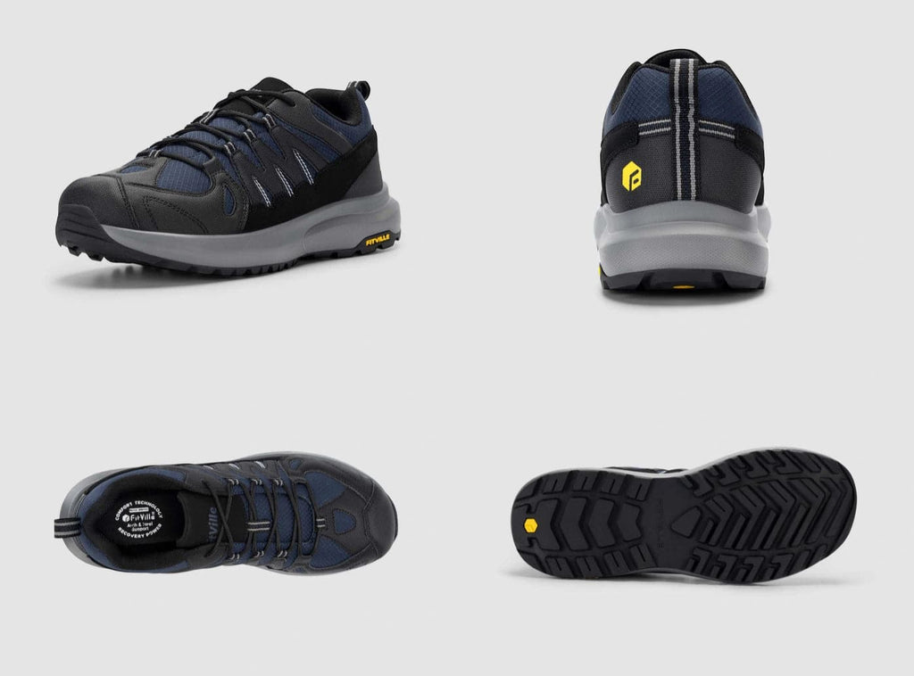 FitVille Herren Low - Top Sturdy Core Wanderschuhe V3 - 14