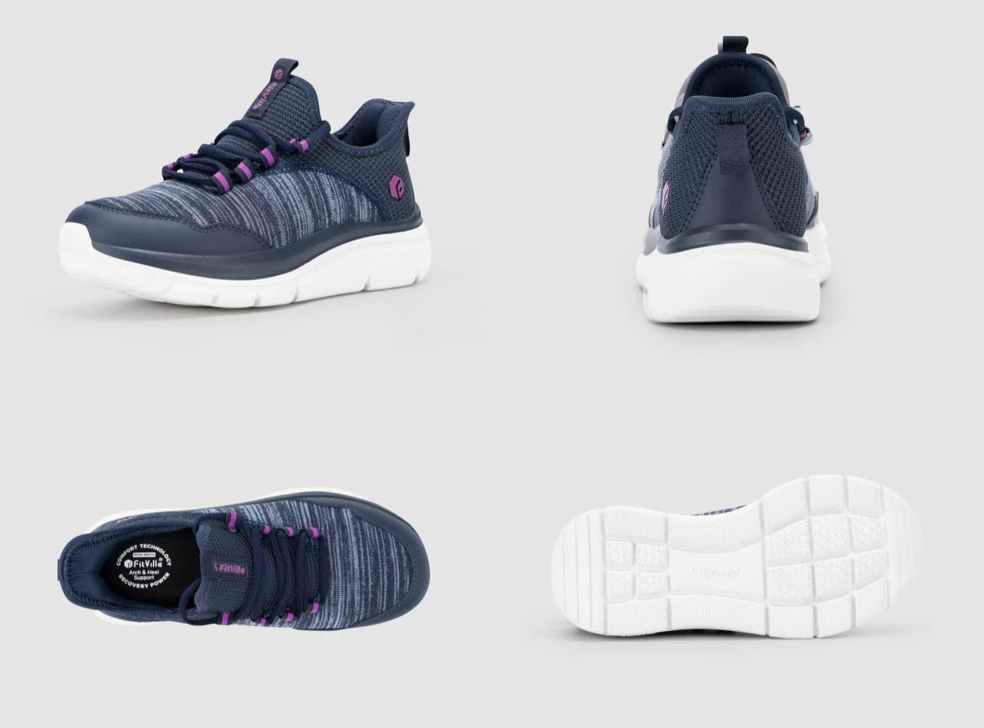 Breite & Extra Breite Schuhe & Sneaker Für Damen| FitVilleDE