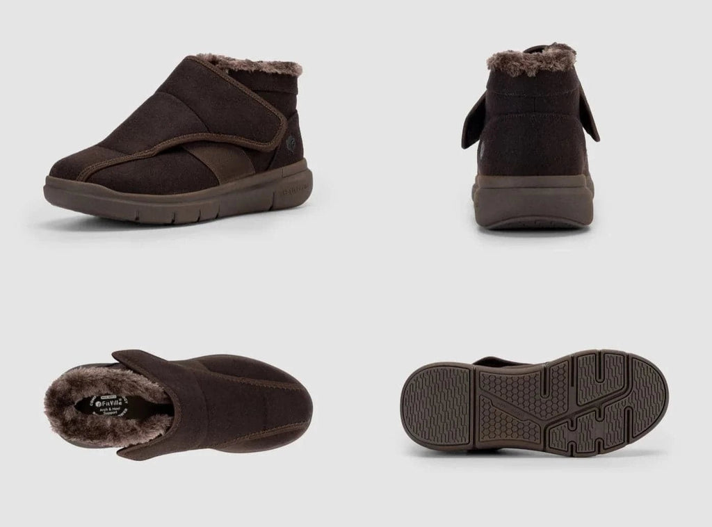 FitVille Herren EasyTop Diabetiker Winterstiefel V1 - 19