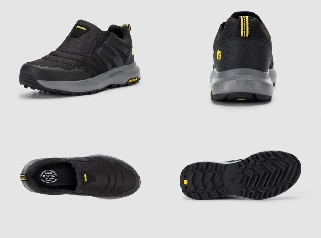 FitVille Herren Explorer Outdoor Slip - On Schuhe V2 - 8