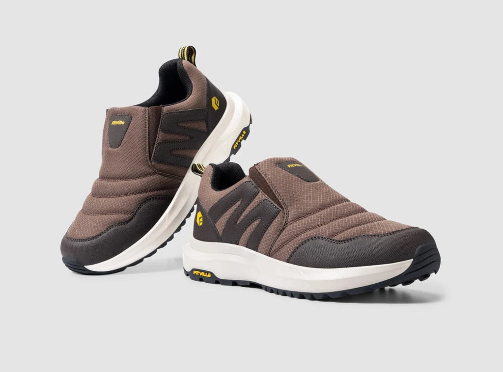 FitVille Herren Explorer Outdoor Slip - On Schuhe V2 - 17