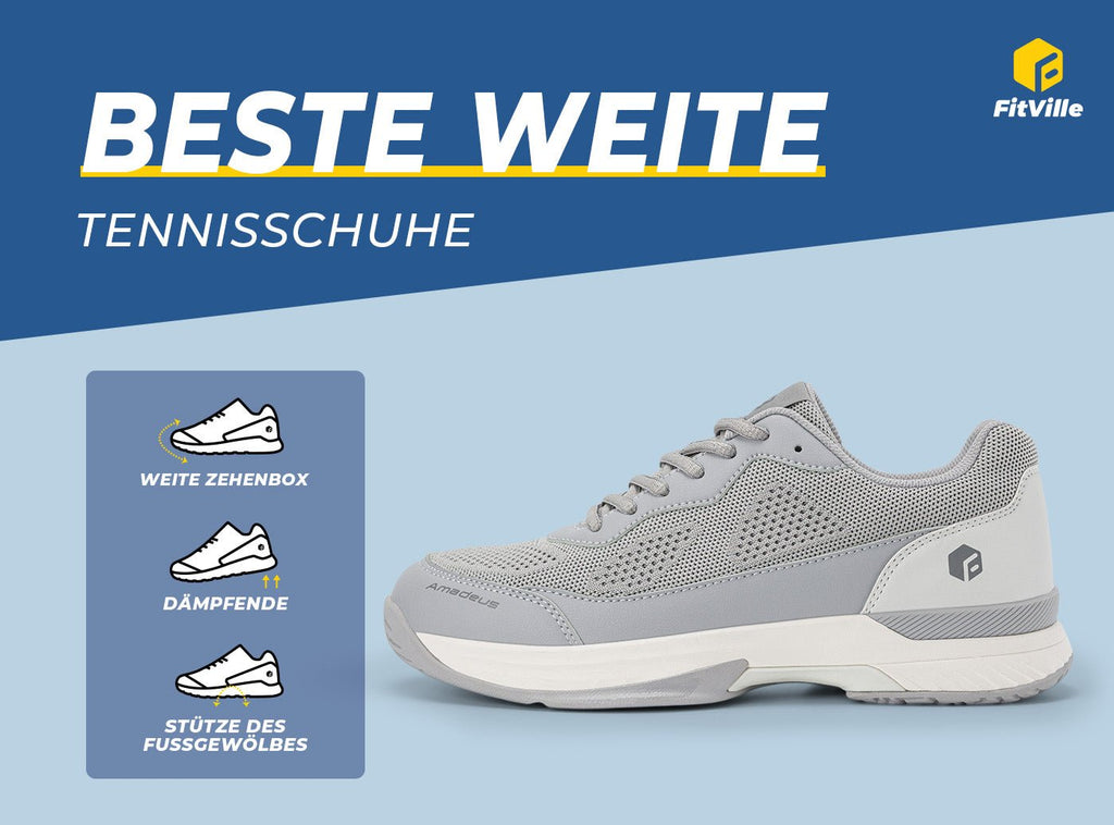 FitVille Herren Court Tennis Amadeus V2 - 27