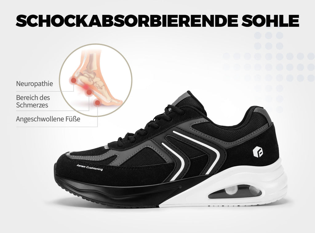 FitVille Herren HeelAero Wanderschuhe V2 - 12