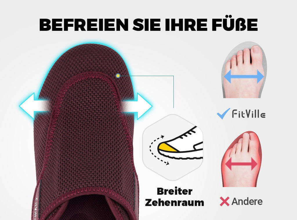 FitVille Damen EasyTop Wings Diabetikerschuhe V2 - 3